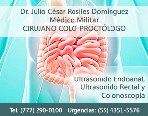 Ultrasonido Endoanal, Ultrasonido
Rectal y Colonoscopía.
Tel. (777) 290-0100 
Cuernavaca, Mor.